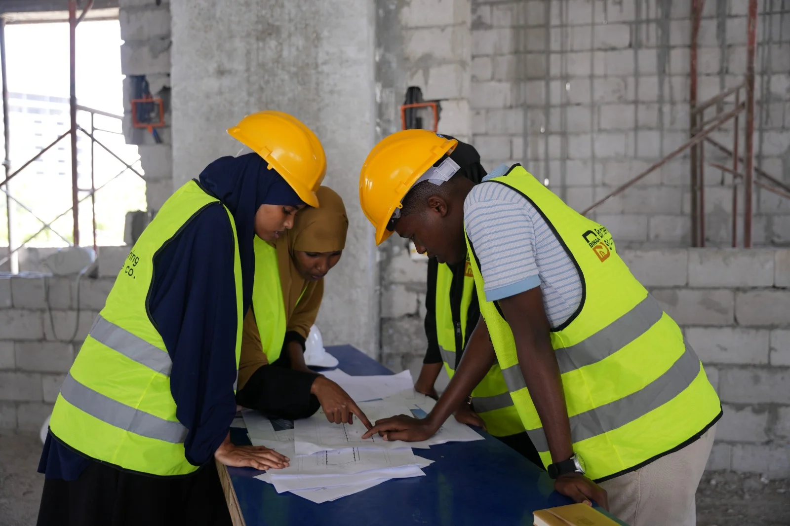 HMD team on site in Mogadishu